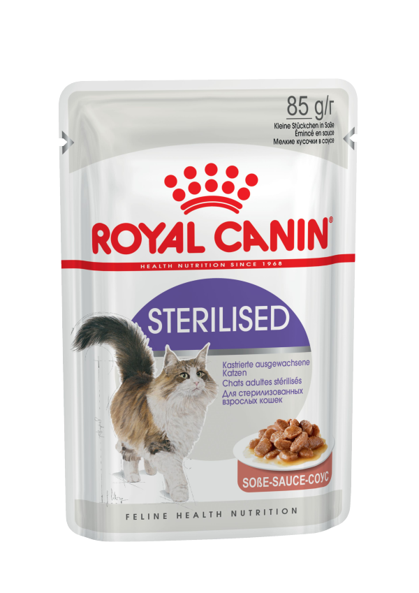 Royal Canin Sterilised в соусе, 0.085кг