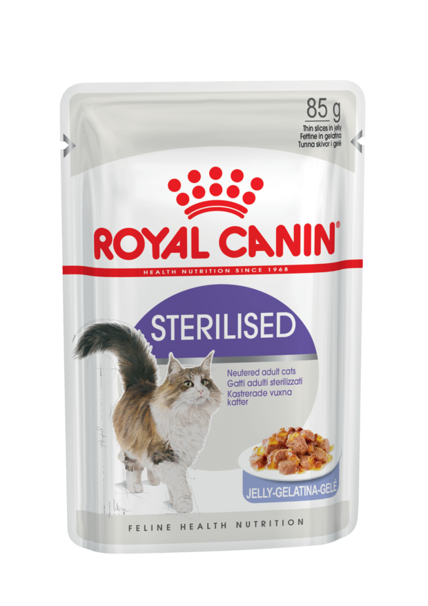 Royal Canin Sterilised в желе, 0.085кг