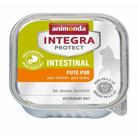Animonda Integra Protect Intestinal с индейкой при нарушениях пищеварения ламистер диета для кошек влажный, 0.1кг