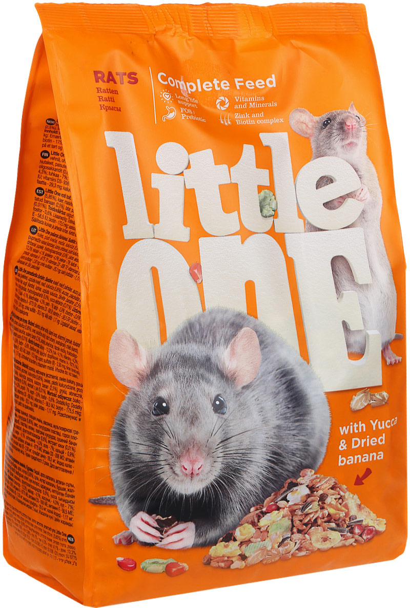 Корм для крыс Little One, 0.9кг