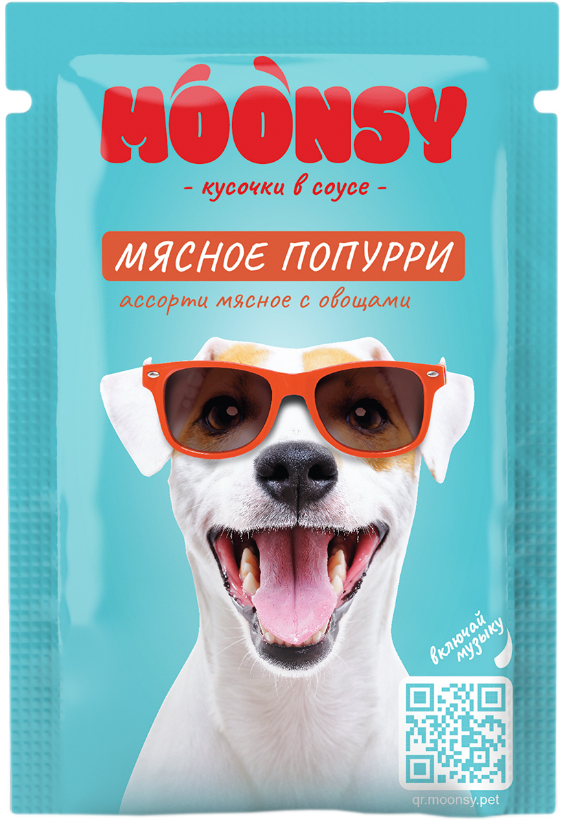 Moonsy консерва для собак 80 гр 