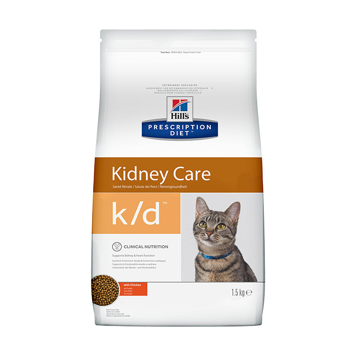 Сухой корм для кошек Hill's PD k/d Kidney Care, 3кг